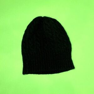 Gap Black Knit Kids Beanie